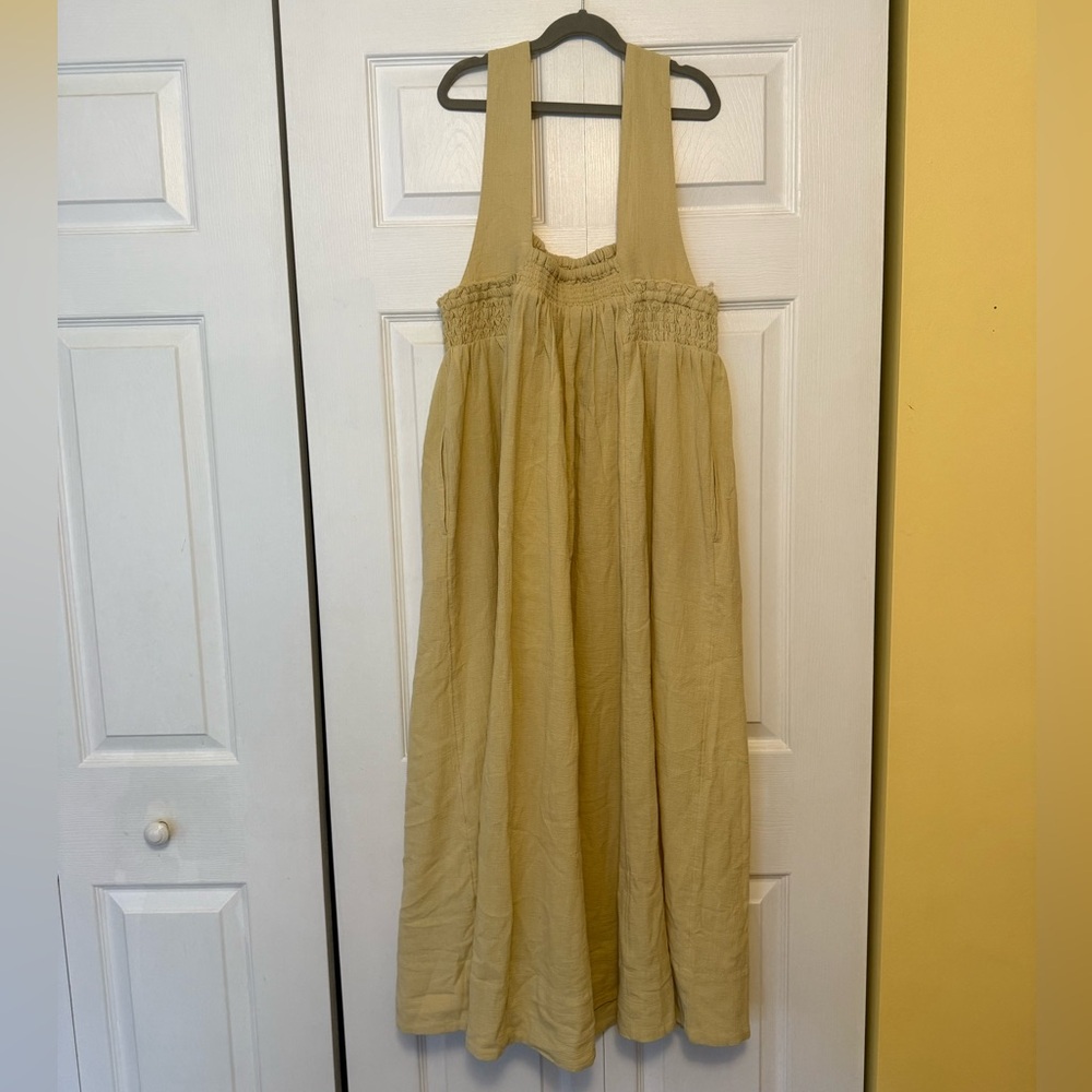 Free People Amelia Midi Dress - Yellow